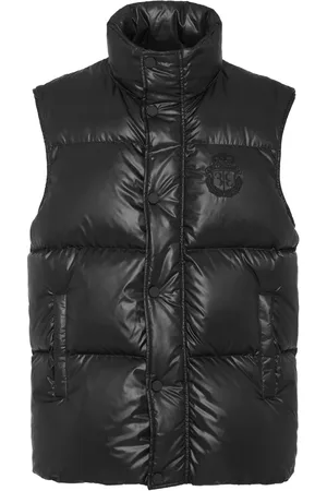 BILLIONAIRE Gilet matelassé à logo brodé