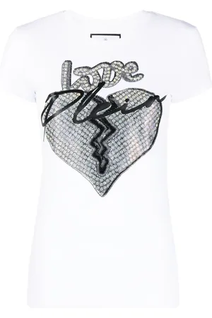 Philipp Plein T-shirt à imprimé Love