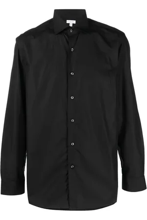 CARUSO Chemise en coton à boutonnière