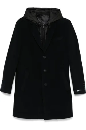 Karl Lagerfeld Manteau à design superposé