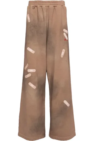 DOUBLET Pantalon de jogging à bandes brodées