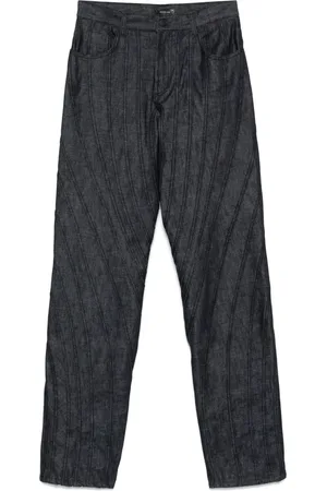 MUGLER Jean à détails de coutures contrastantes