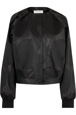 Nina Ricci Veste bomber à effet métallisé