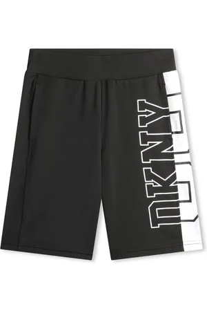 DKNY Bermuda colour block à logo imprimé