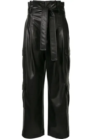 GOEN.J Pantalon en cuir artificiel