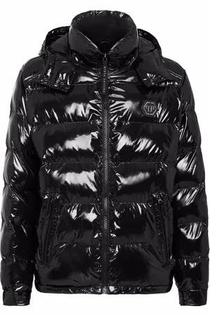 Philipp Plein Veste matelassée à effet brillant