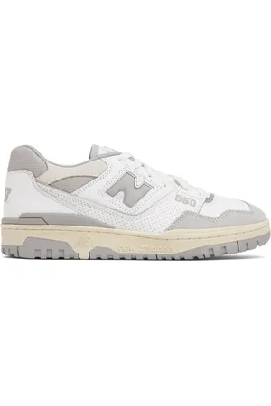 New Balance Baskets en cuir 550 à logo embossé