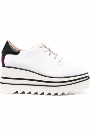 Stella McCartney Baskets Elyse 80 mm à semelle crantée