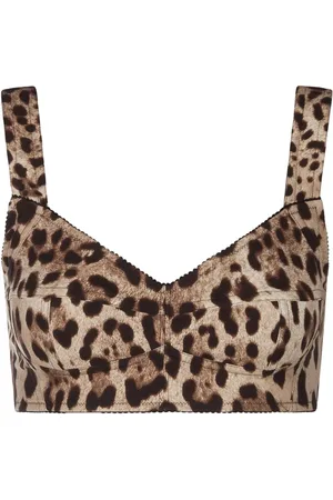 Dolce & Gabbana Brassière à motif léopard