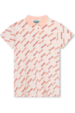 Kenzo Robe en coton à logo imprimé