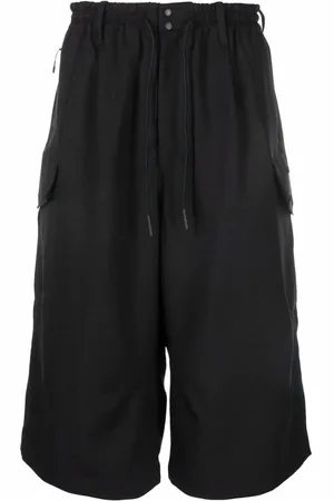 Y-3 Short cargo à lien de resserrage