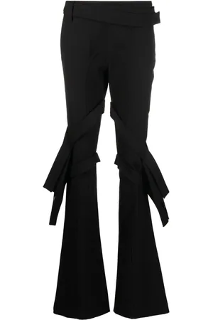 AMBUSH Pantalon évasé à détail de sangle