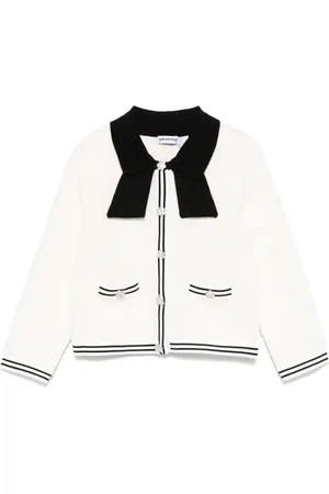 Self-Portrait Cardigan en jacquard
