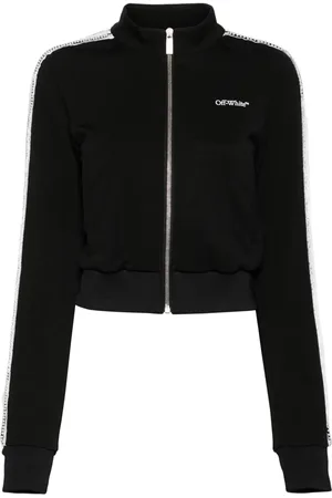 OFF-WHITE Veste zippée à logo imprimé