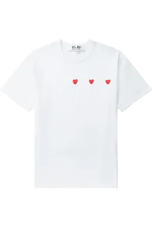 Comme des Garçons T-shirt Triple T en coton