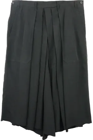 YOHJI YAMAMOTO Pantalon plissé à coupe ample