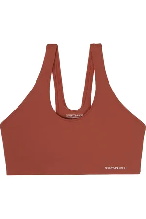 Sporty & Rich Brassière de sport N.03 à logo imprimé