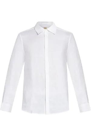CHE Chemise en lin à boutonnière