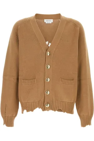 Alexander McQueen Cardigan Distressed Skull