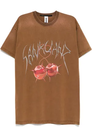 SANKUANZ T-shirt à logo imprimé