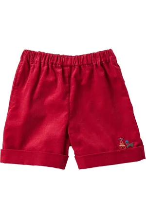Familiar Short en coton à broderies