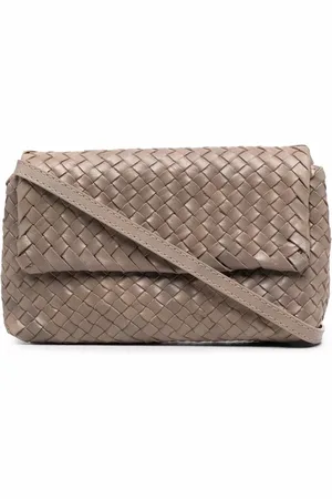 Officine creative Sac à bandoulière en cuir tressé