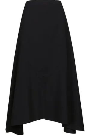 Marni Jupe mi-longue en laine à design asymétrique