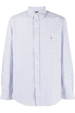 Ralph Lauren Chemise en coton à logo brodé