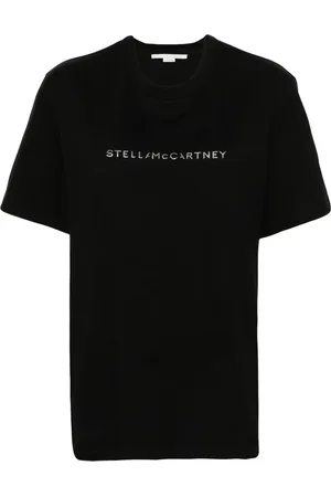 Stella McCartney T-shirt en coton à logo imprimé
