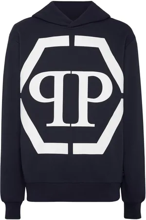 Philipp Plein Hoodie à logo Hexagon
