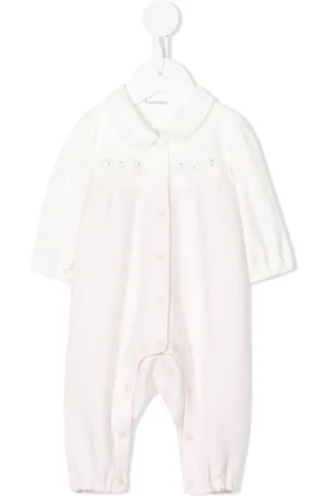Familiar Grenouillère en coton à col claudine