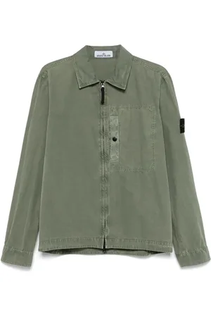 Stone Island Chemise à patch Compass