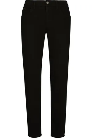 Dolce & Gabbana Jean skinny à logo appliqué