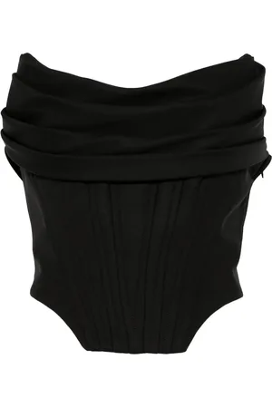 GIUSEPPE DI MORABITO Bustier à détails plissés