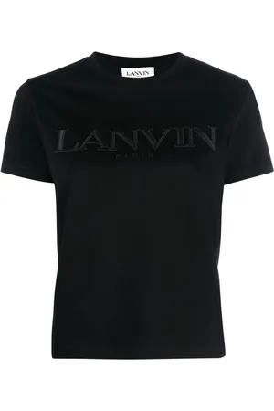 Lanvin T-shirt en coton à logo