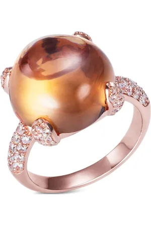 Anabela Chan Bague Sugarloaf en or vermeil 18ct