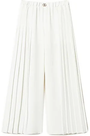 Twin-Set Pantalon à design plissé