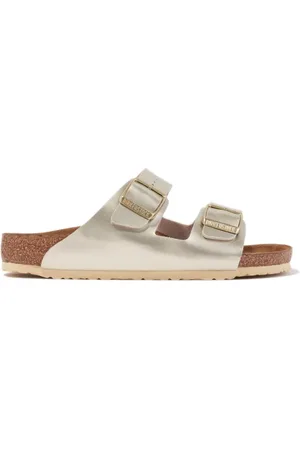 Birkenstock Sandales Arizona à design métallisé