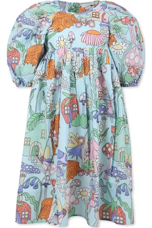 Stella McCartney Robe à imprimé graphique