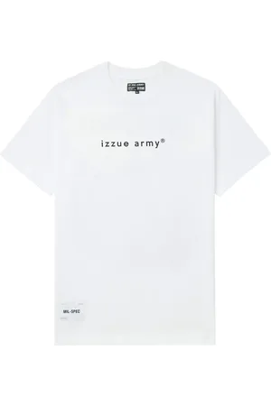 Izzue T-shirt en coton à logo imprimé