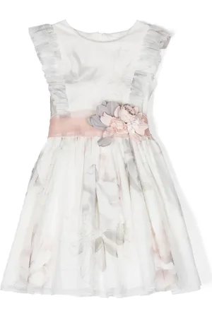 Mimilù Robe en tulle à fleurs imprimées