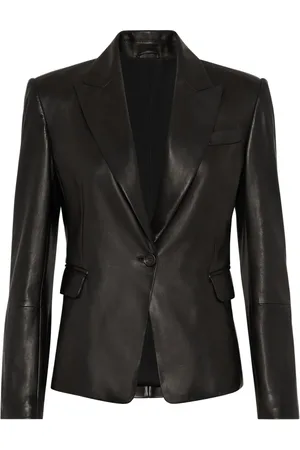 Brunello Cucinelli Blazer en cuir