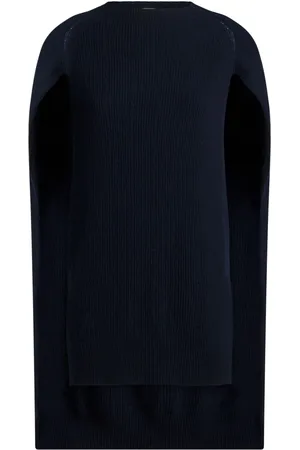 Etro Cape en cachemire à design nervuré