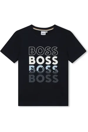 HUGO BOSS T-shirt en coton à logo imprimé