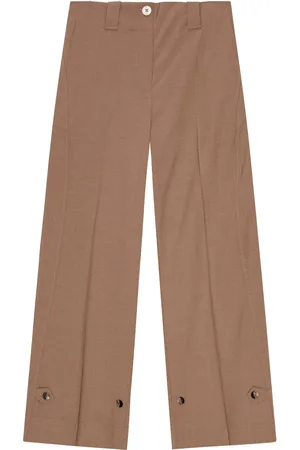 Ganni Pantalon de costume à coupe ajustable