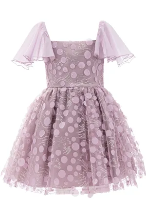 Tulleen Robe Jolene à appliqués