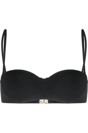 Dolce & Gabbana Haut de bikini à plaque logo