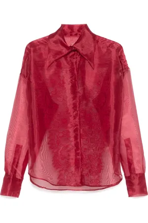 Atu Body Couture X Rue Ra chemise à détails en dentelle