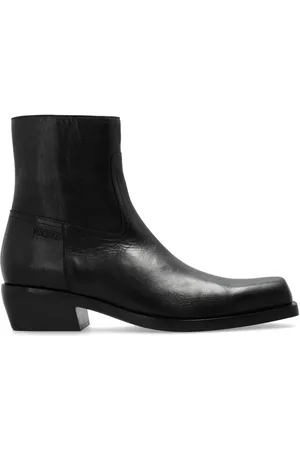 VERSACE Bottines Luciano en cuir