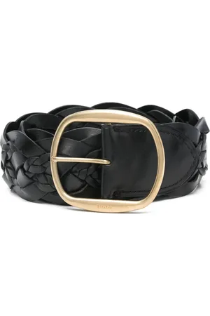 Ralph Lauren Ceinture en cuir à design tressé